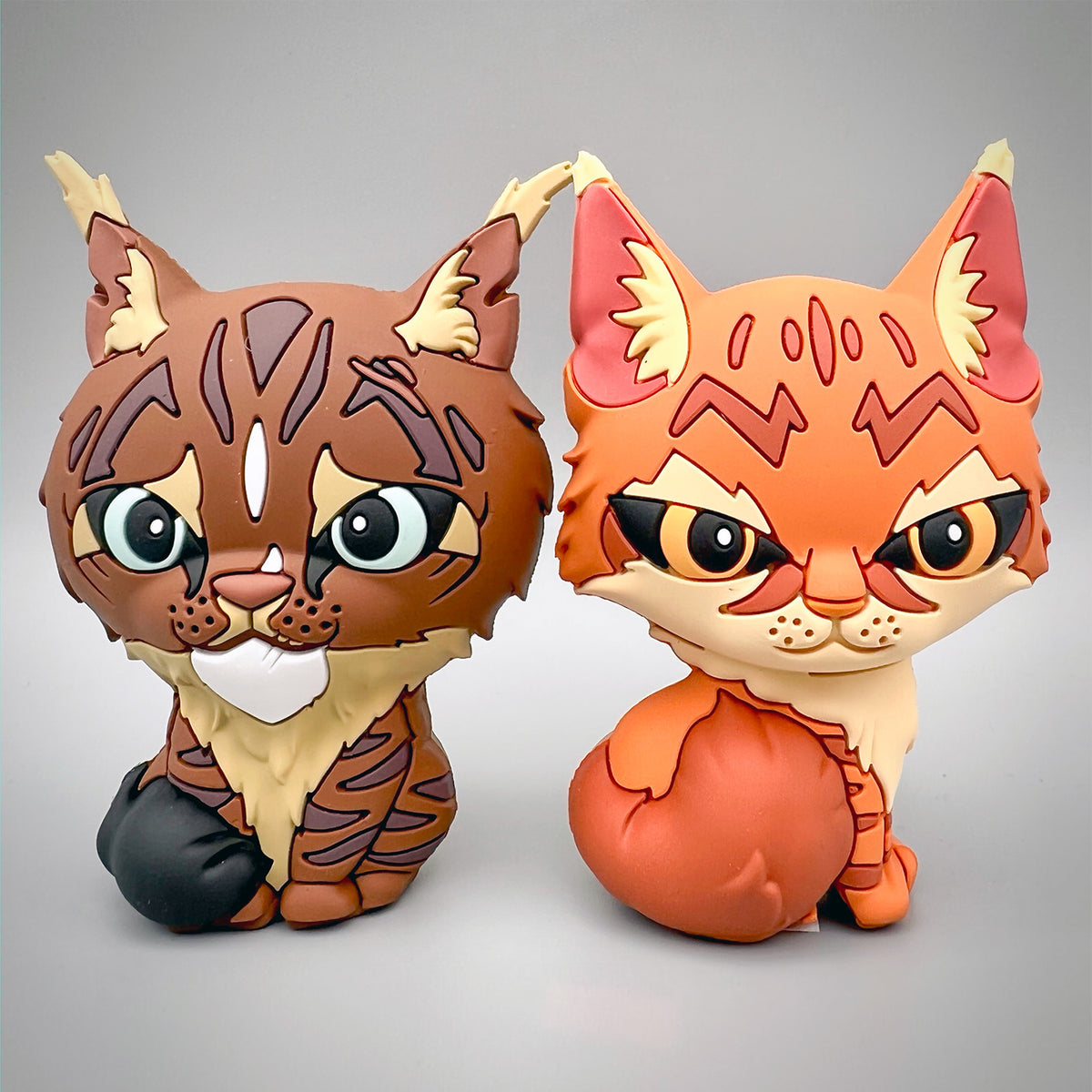 Mini figuras coleccionables de Mothwing y Hawkfrost (Serie 4)