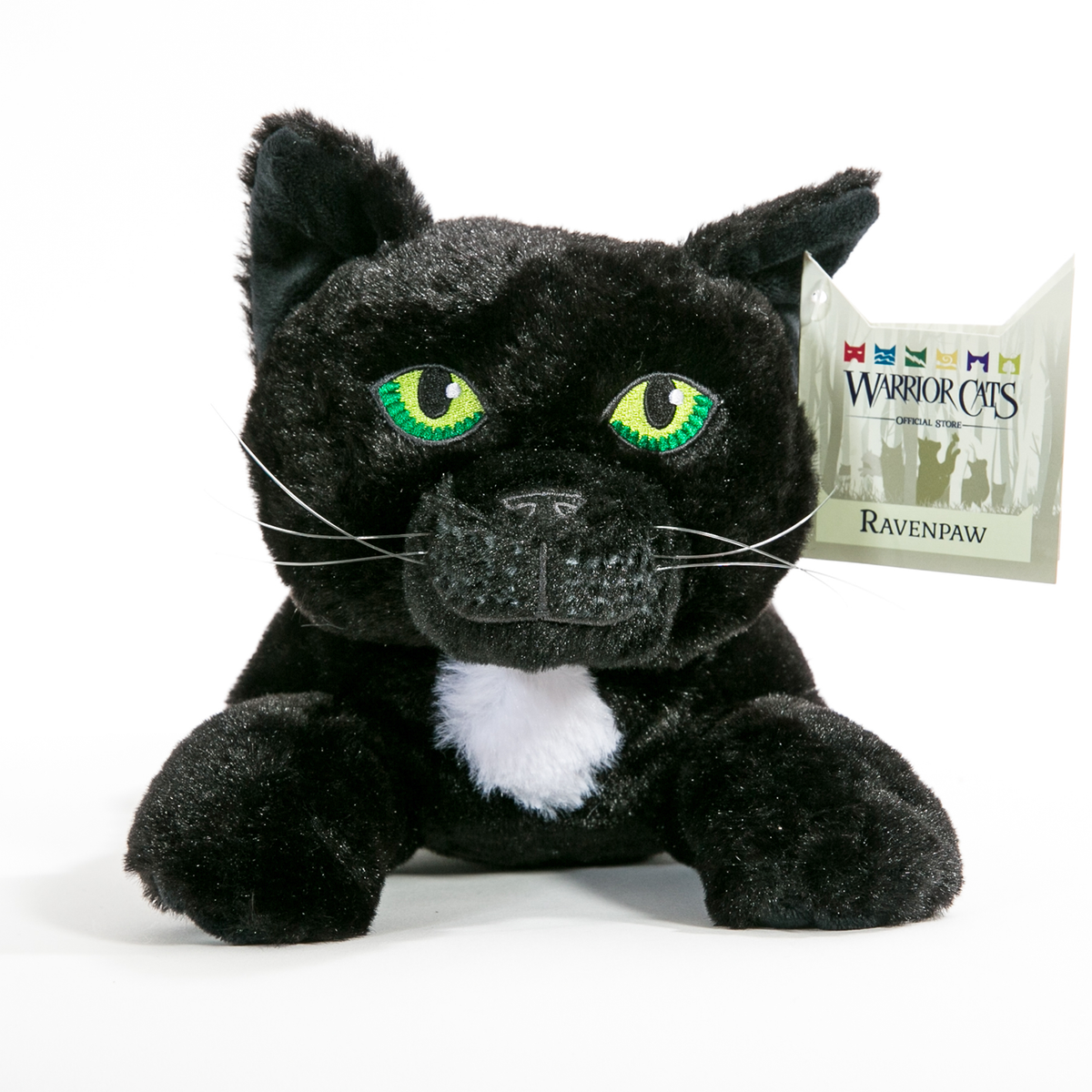 Peluche grande de gato Ravenpaw
